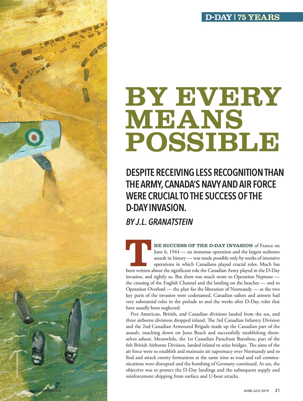 Canada's History Preview Pages