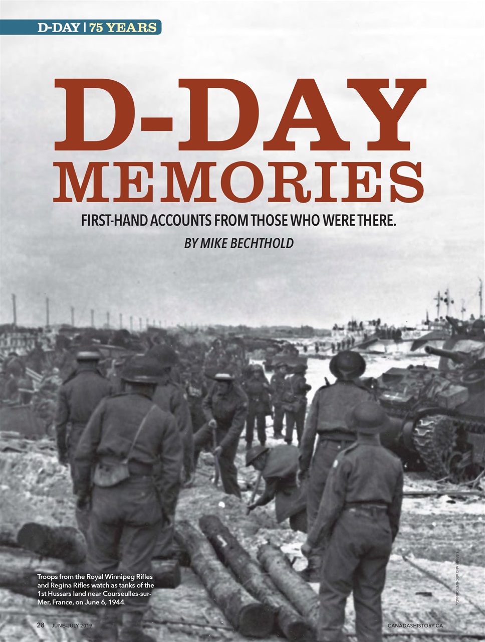 Canada's History Preview Pages