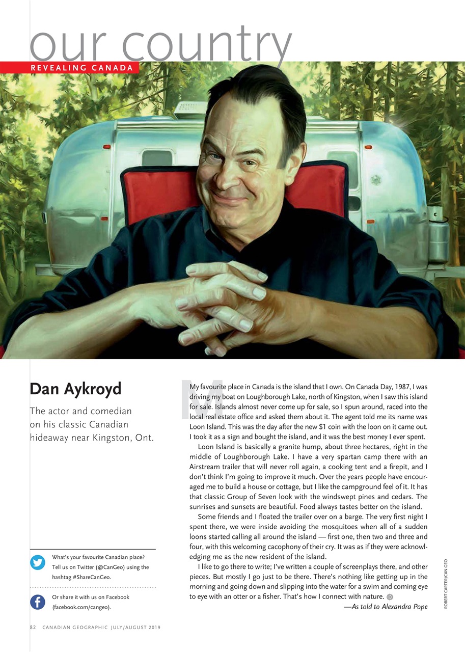 Canadian Geographic Preview Pages