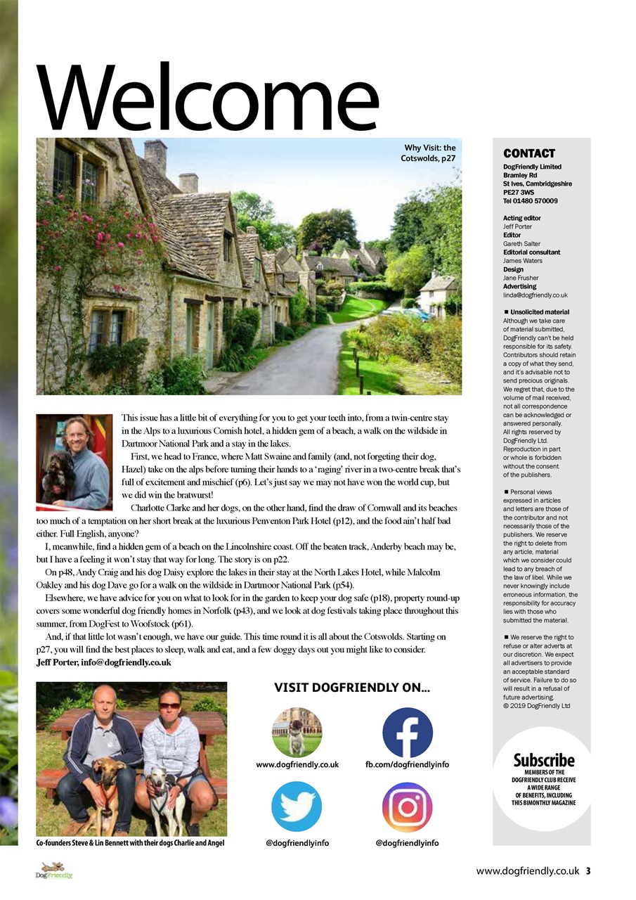 Dog Friendly Preview Pages