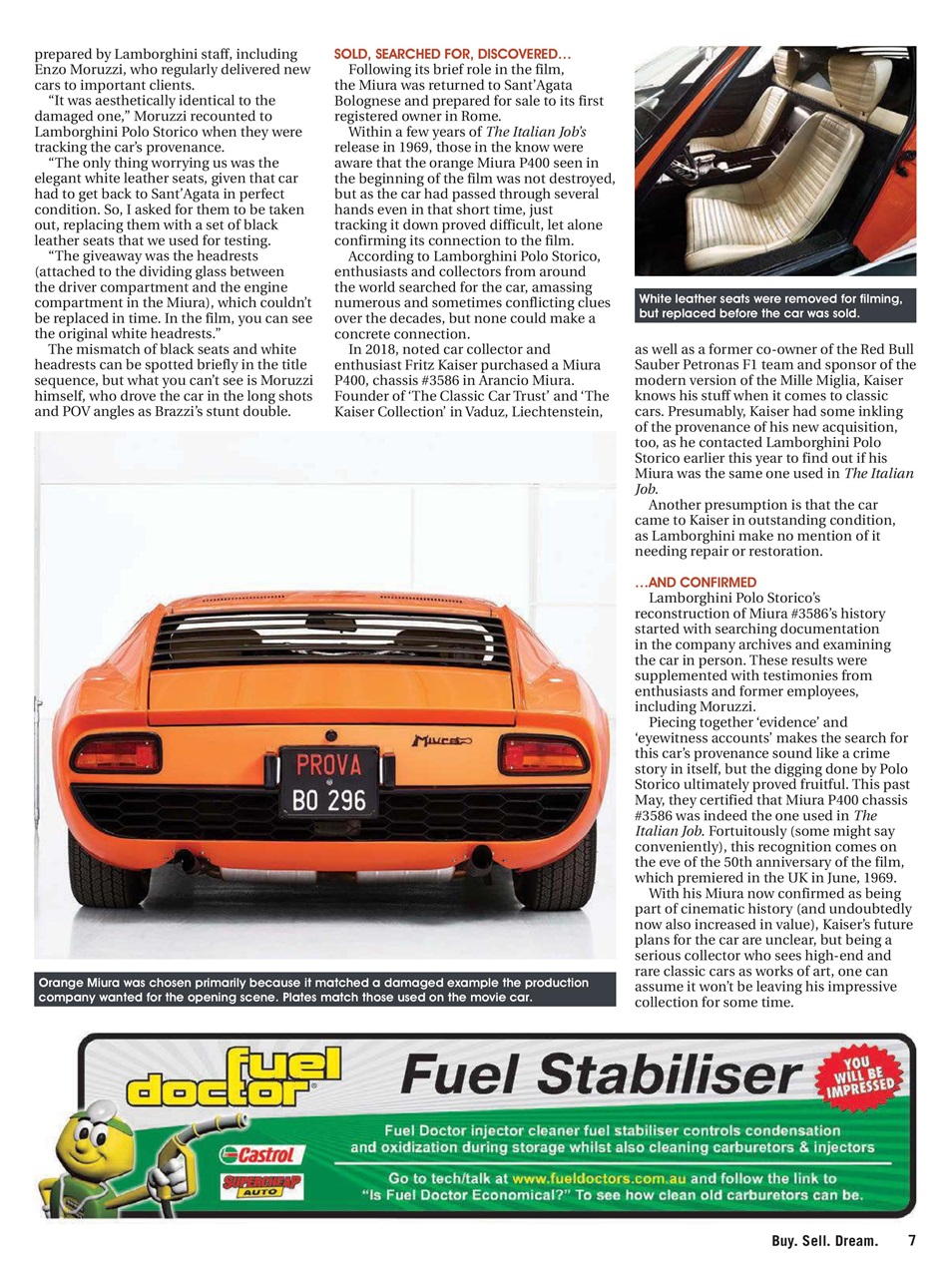 JUST CARS Preview Pages