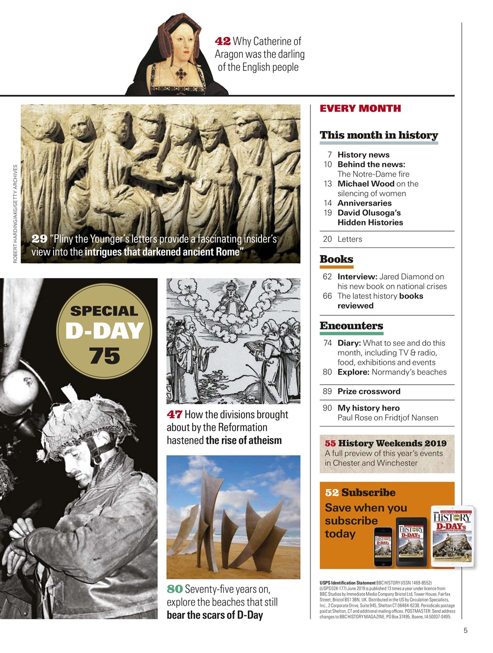 History Extra Magazine Preview Pages