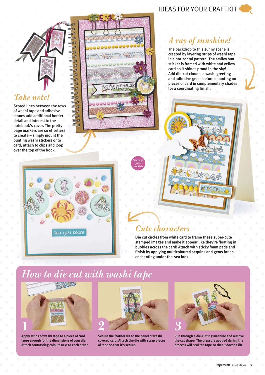 Papercraft Inspirations Preview Pages