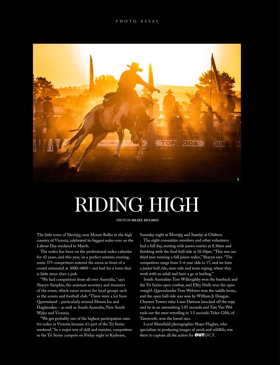 OUTBACK Magazine Preview Pages