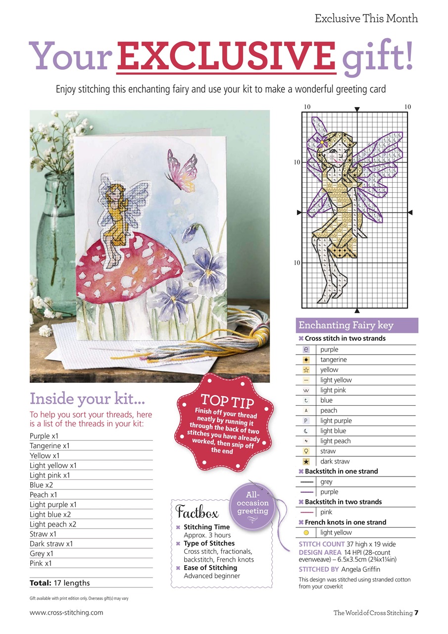 The World of Cross Stitching Preview Pages