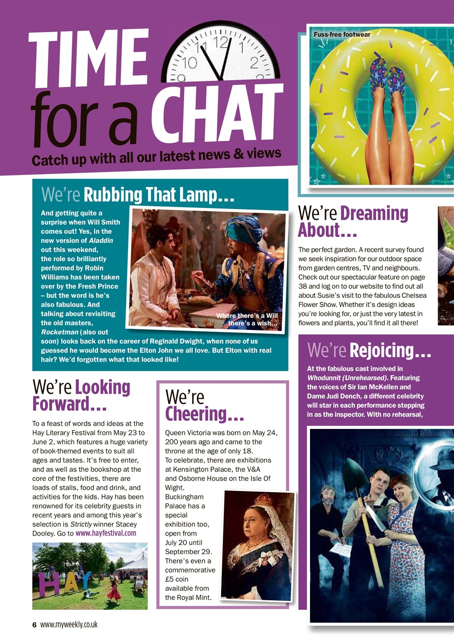 My Weekly Preview Pages