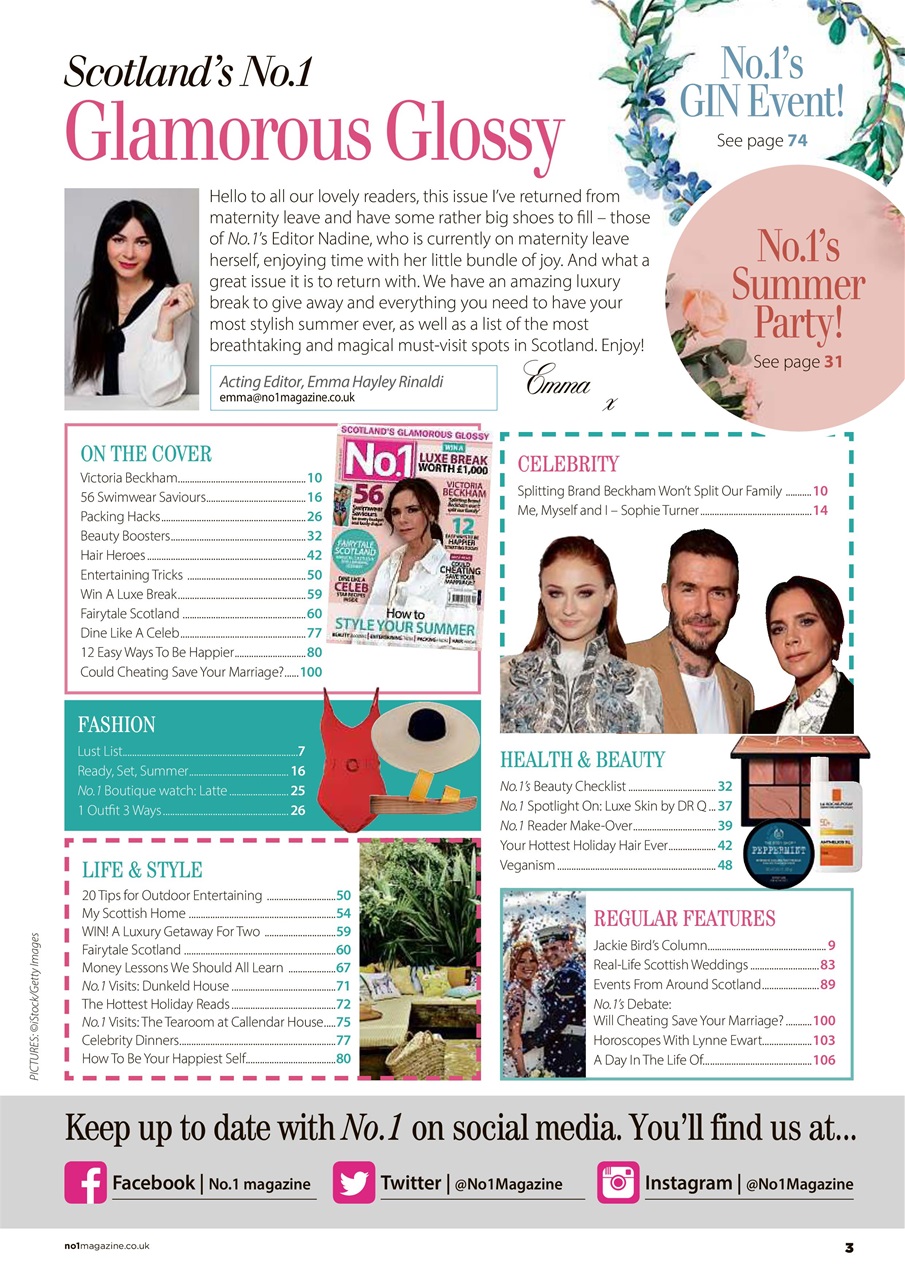 Number 1 Magazine Preview Pages