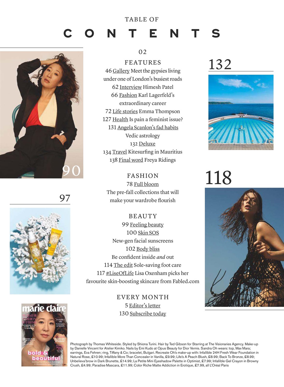 Marie Claire Preview Pages