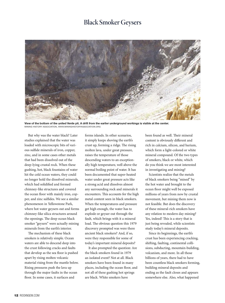 Rock&Gem Magazine Preview Pages