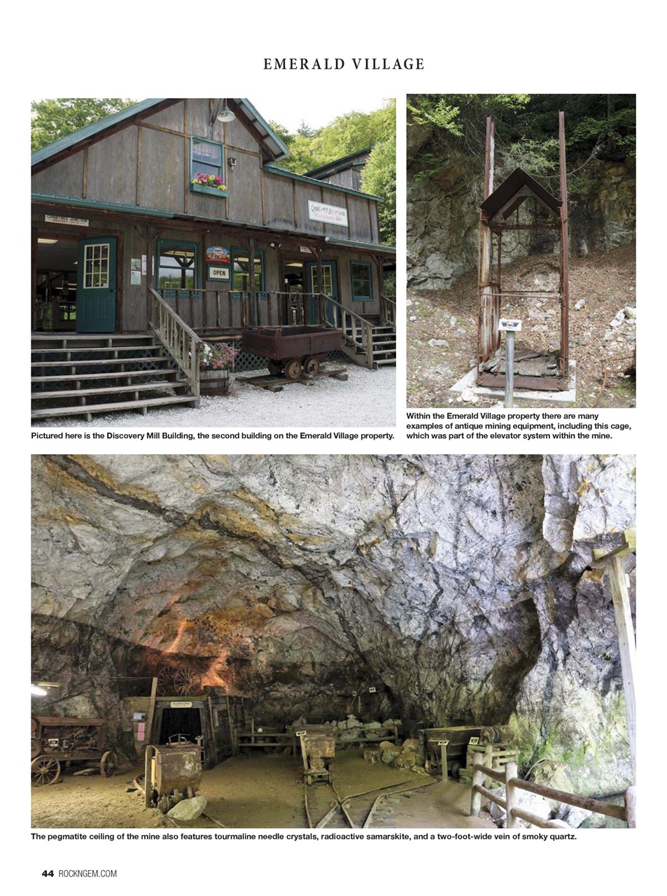 Rock&Gem Magazine Preview Pages