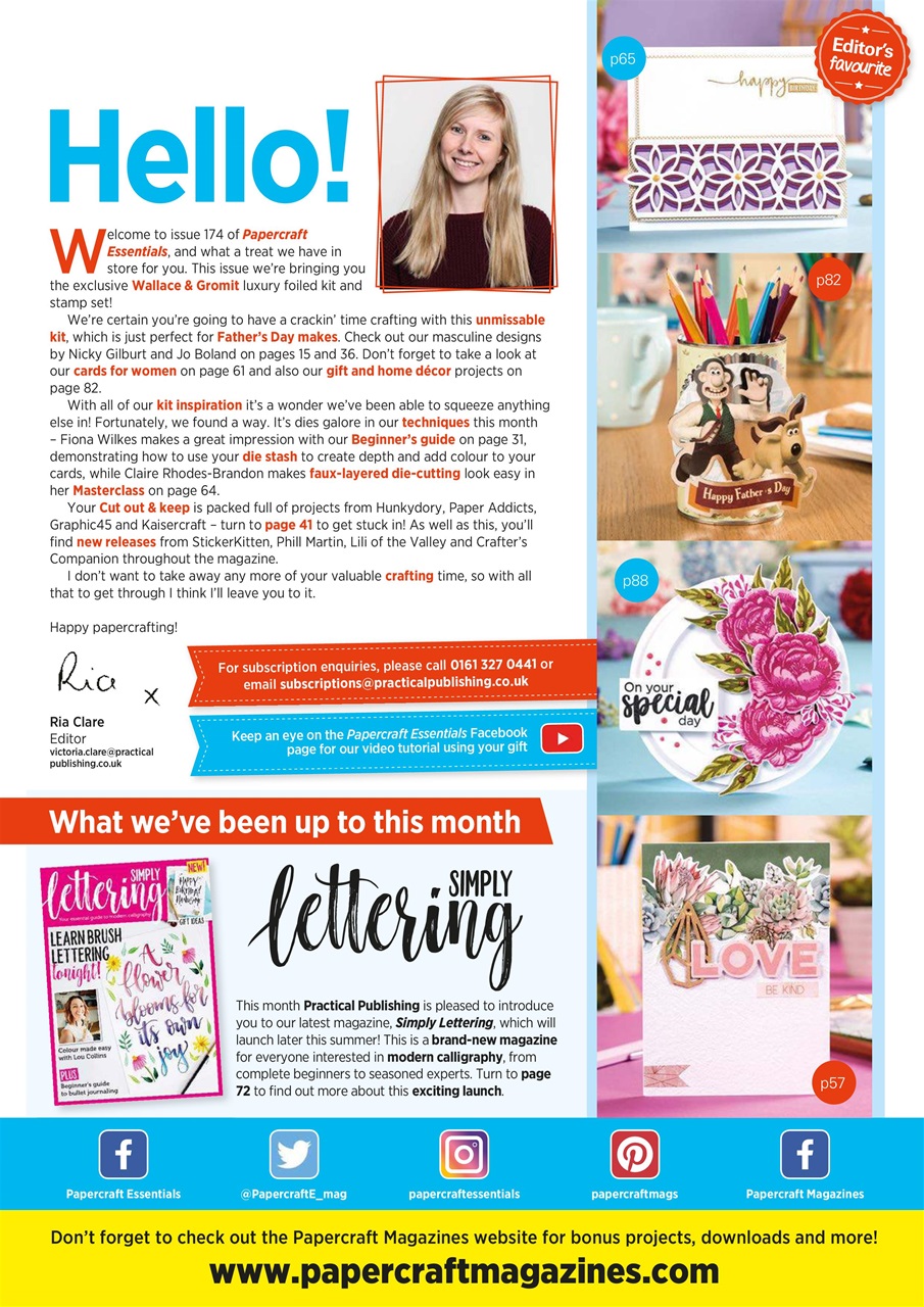 Papercraft Essentials Preview Pages