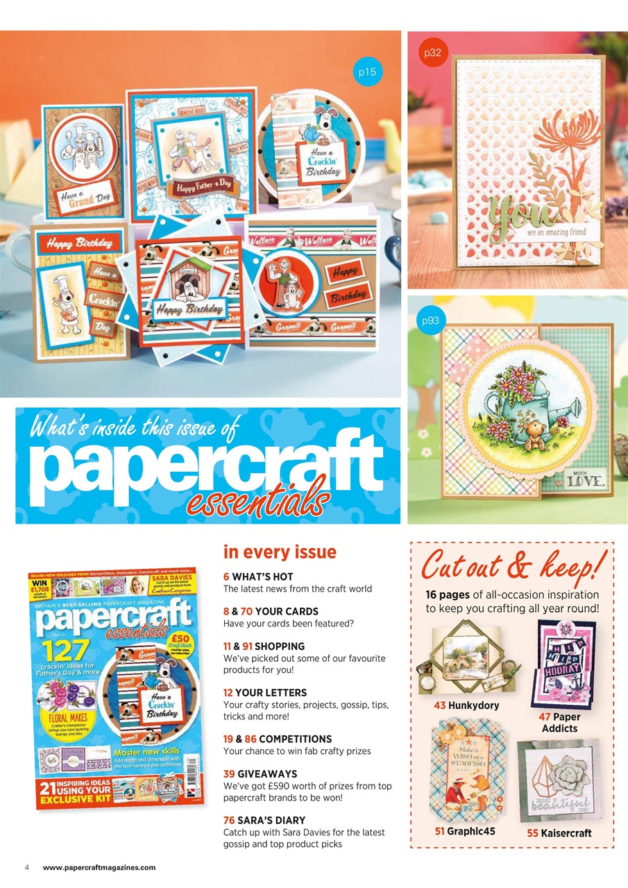 Papercraft Essentials Preview Pages