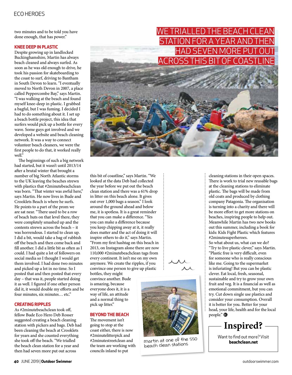 Outdoor Swimmer Preview Pages