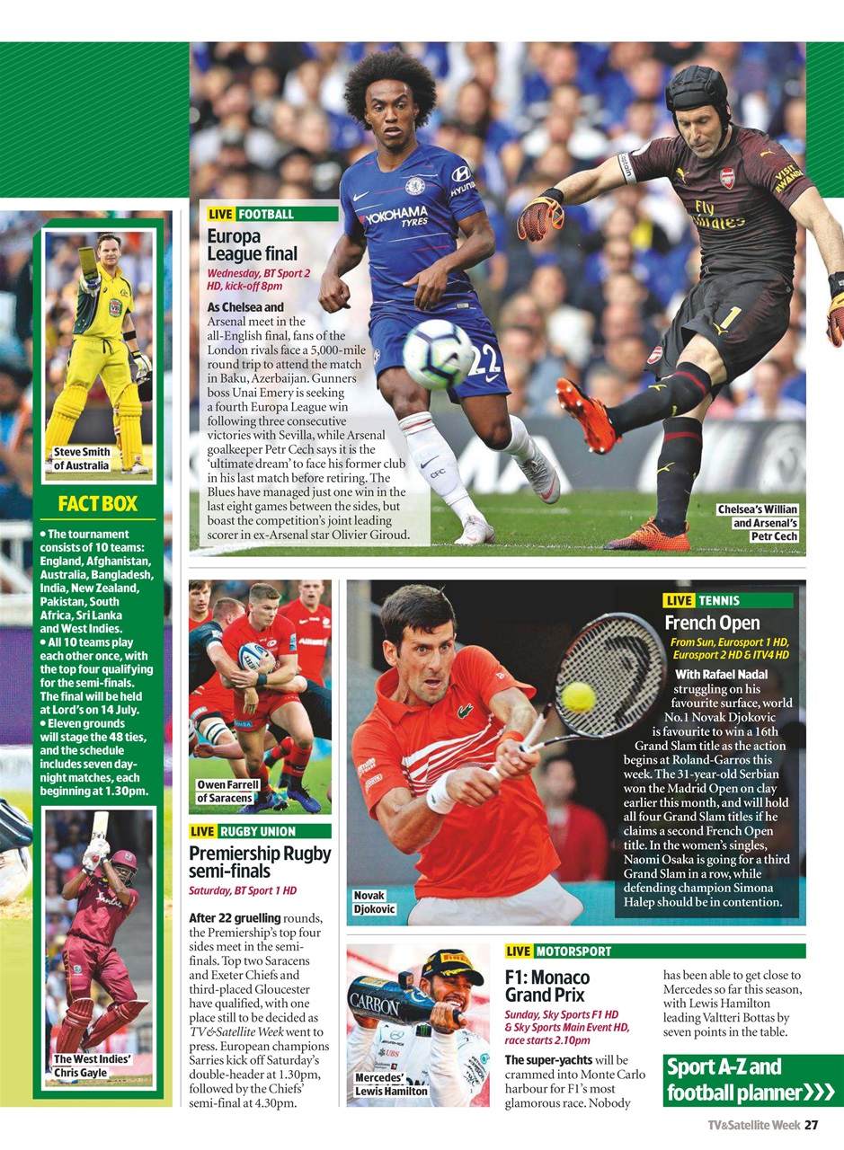 TV & Satellite Week Preview Pages