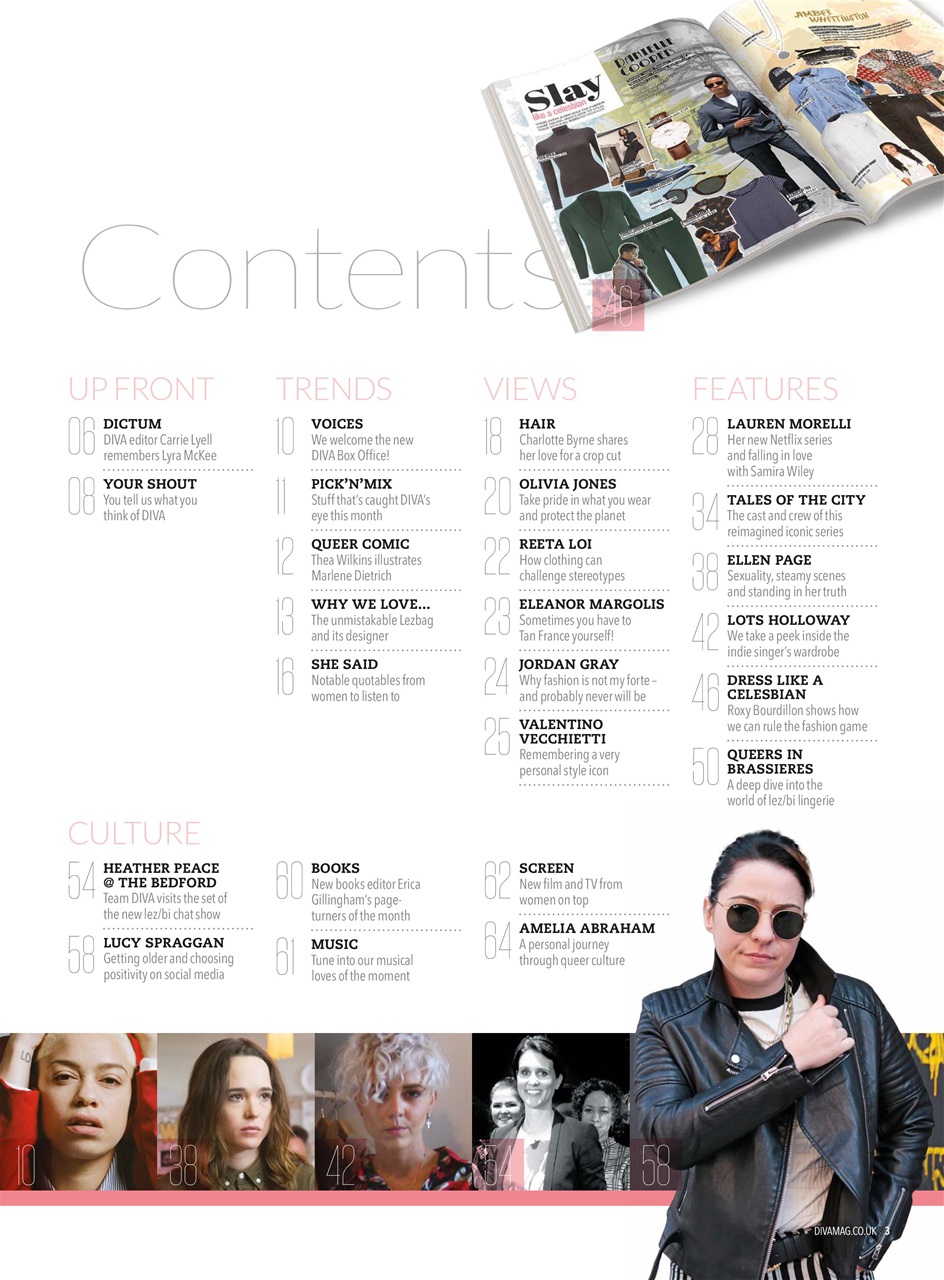 DIVA Magazine Preview Pages