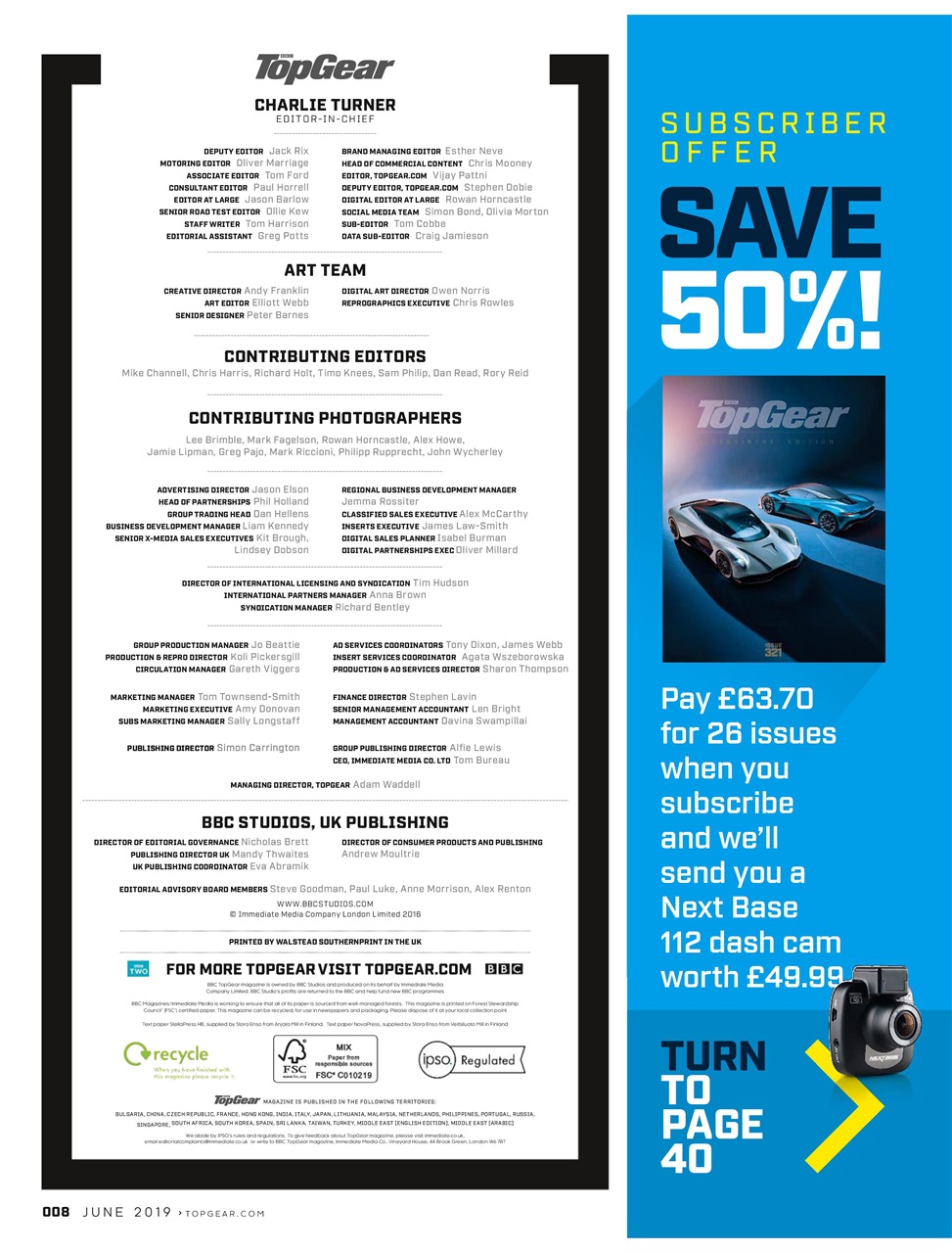 BBC Top Gear Magazine Preview Pages