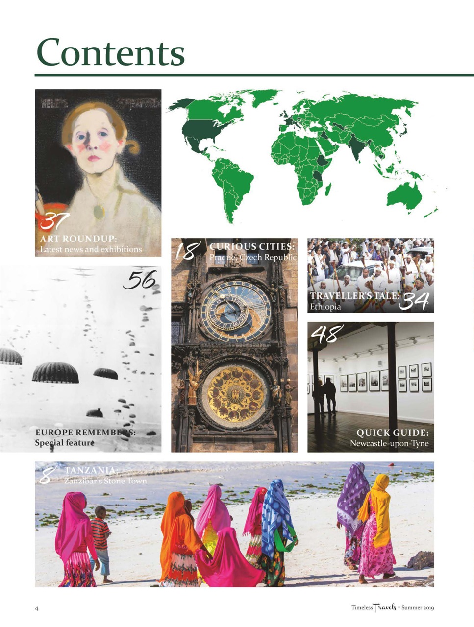 Timeless Travels Preview Pages