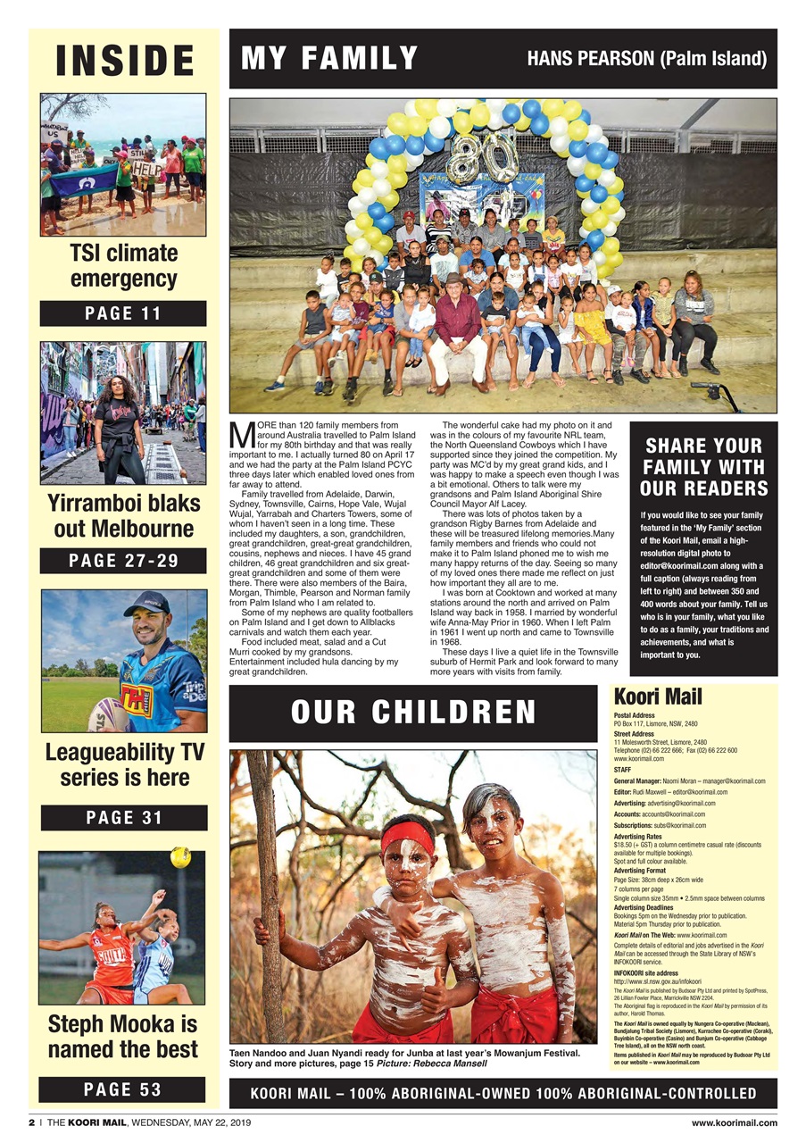 Koori Mail Preview Pages