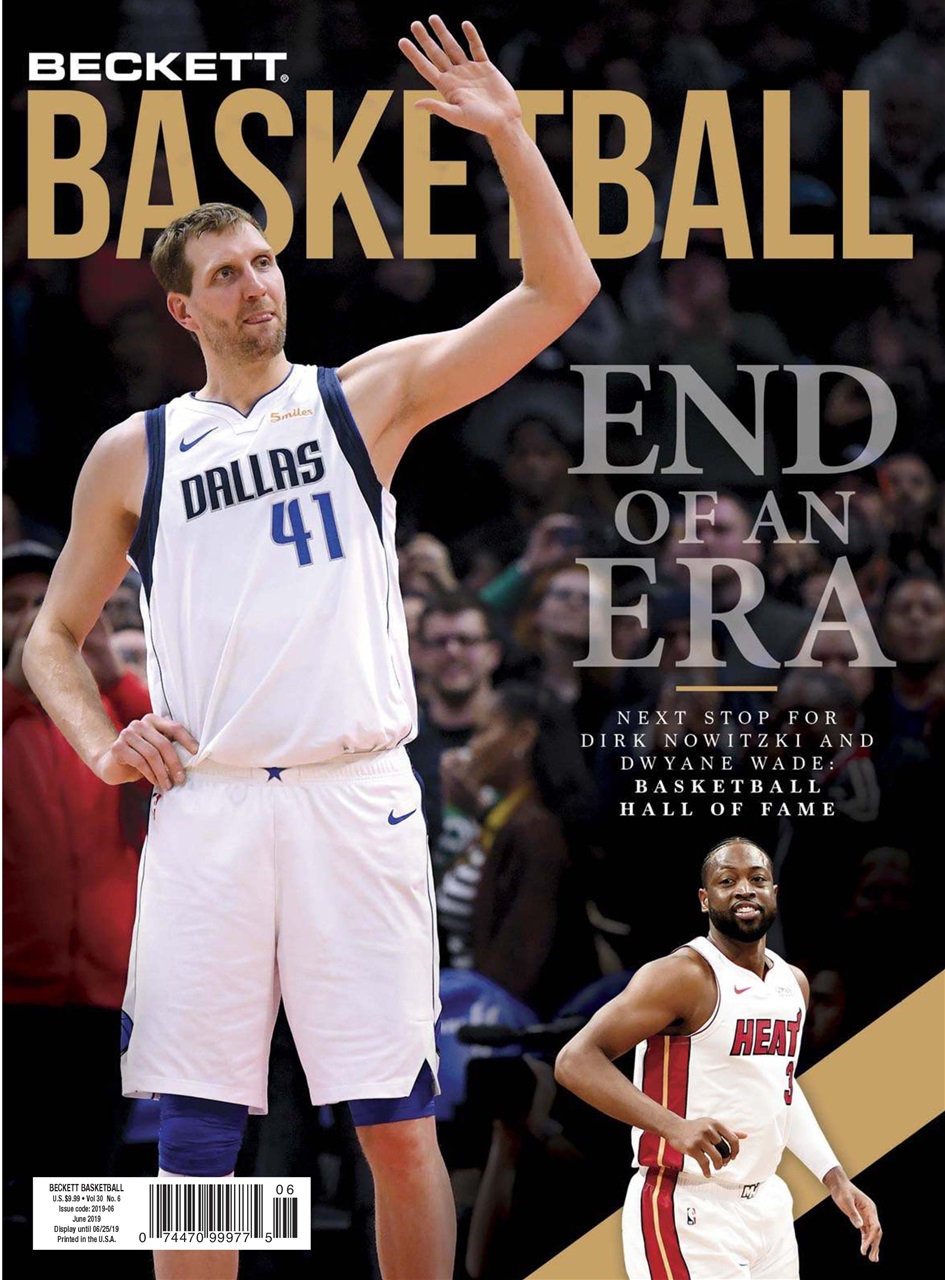 Beckett Basketball Magazine Preview Pages