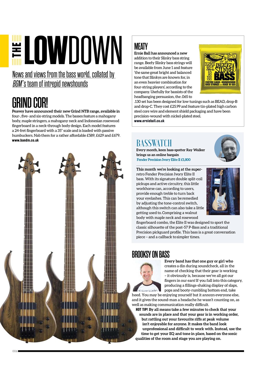 Bass Player UK Preview Pages