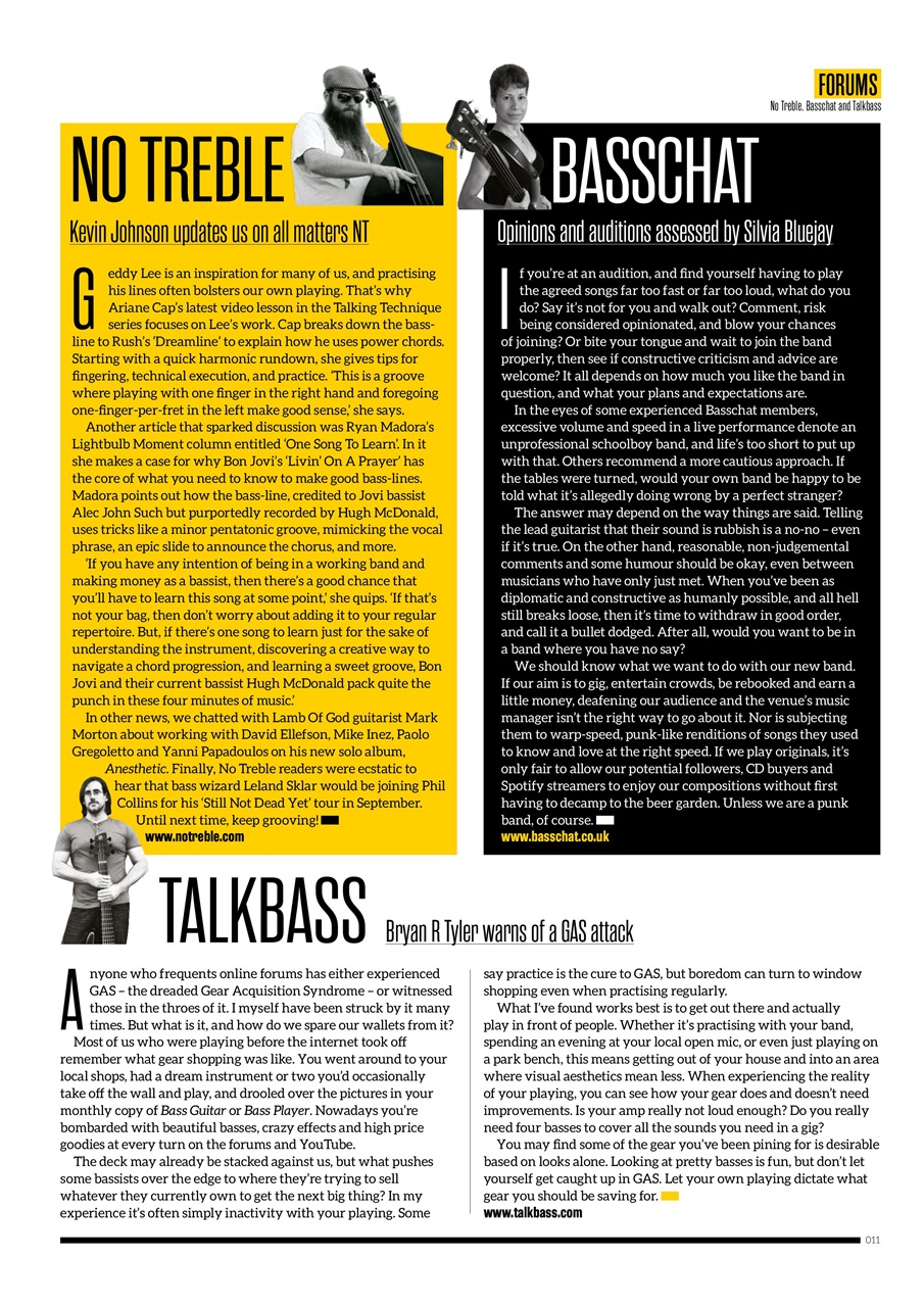 Bass Player UK Preview Pages