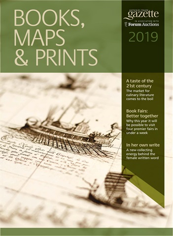 Antiques Trade Gazette issue Books Maps & Prints Supplement 2019