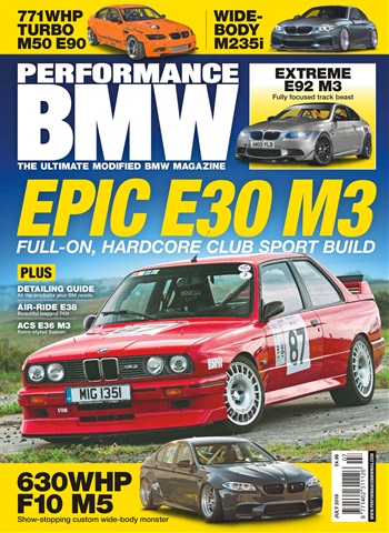 Performance BMW issue July 2019
