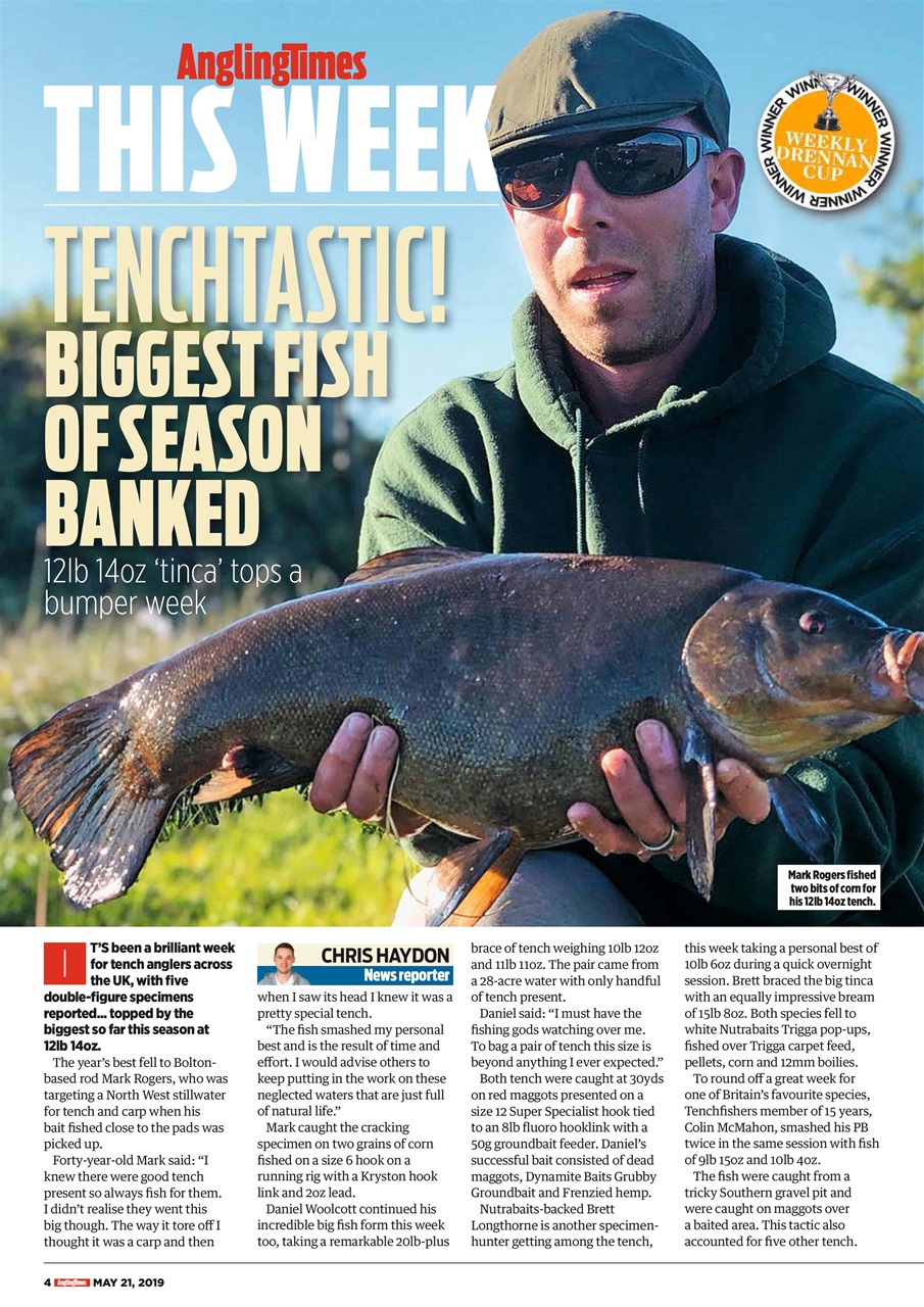 Angling Times Preview Pages