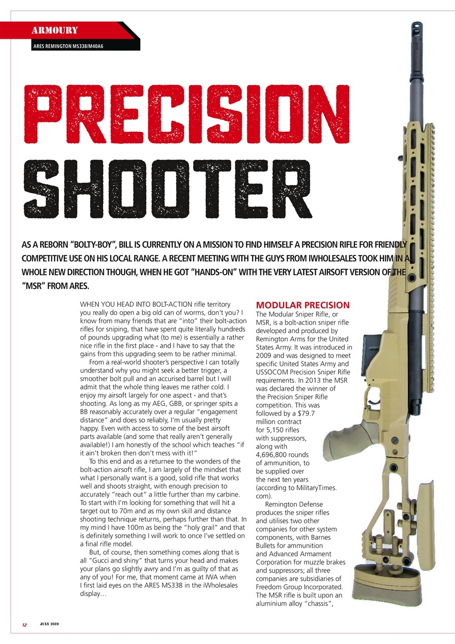 Airsoft Action Preview Pages