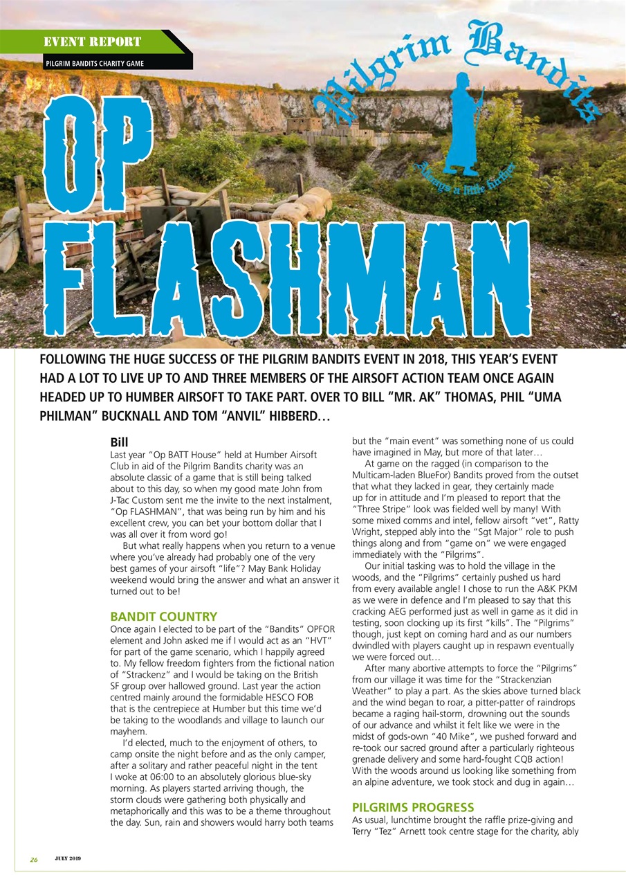 Airsoft Action Preview Pages