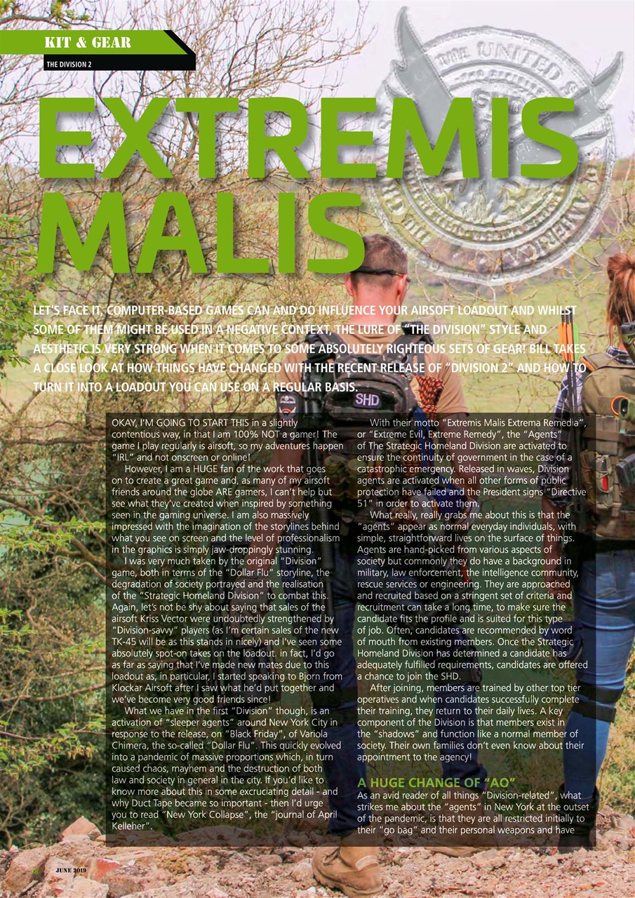 Airsoft Action Preview Pages