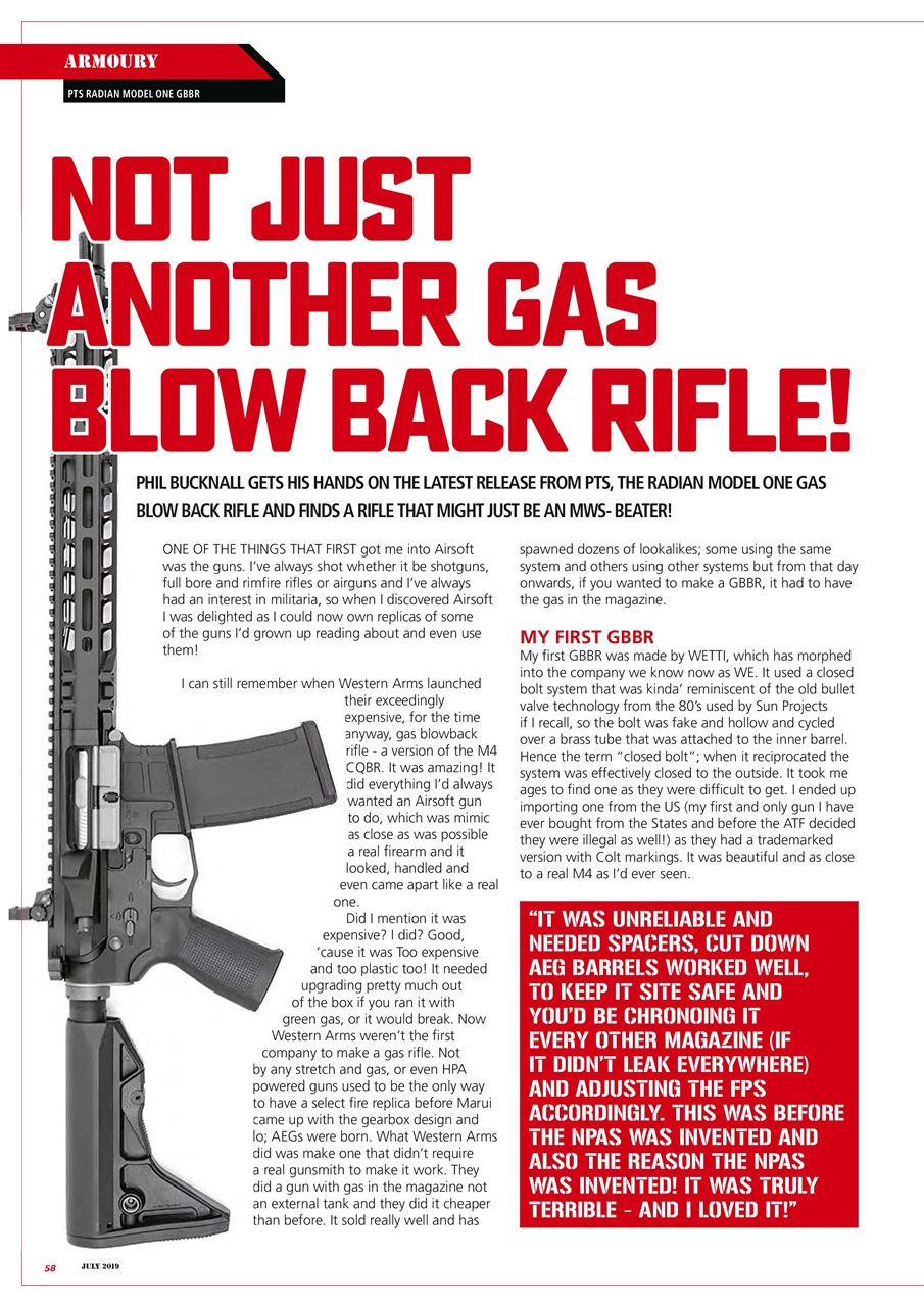 Airsoft Action Preview Pages