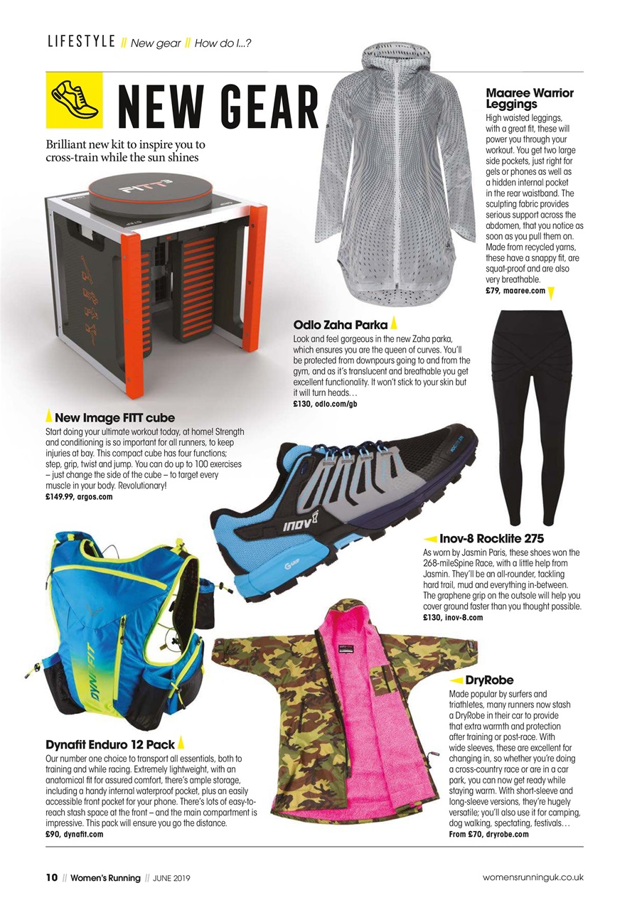 Women’s Running Preview Pages