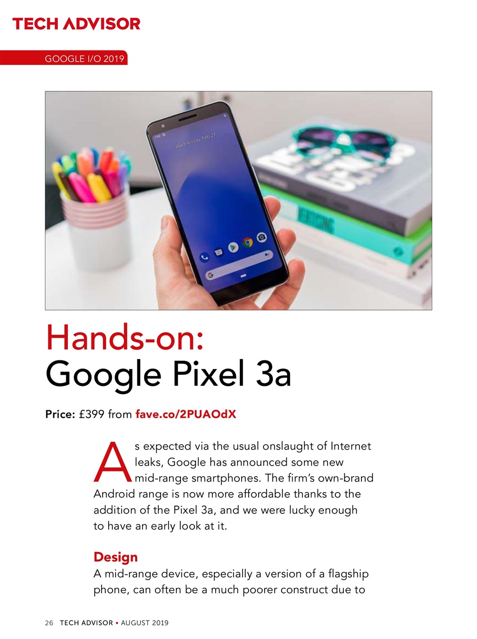 Tech Advisor Preview Pages