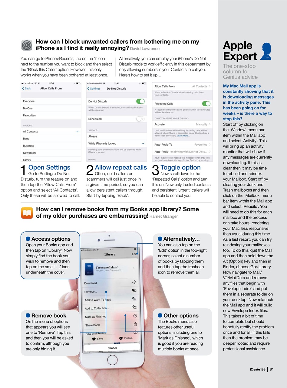 iCreate Preview Pages