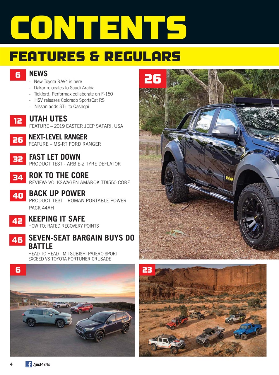 JUST 4X4S Preview Pages