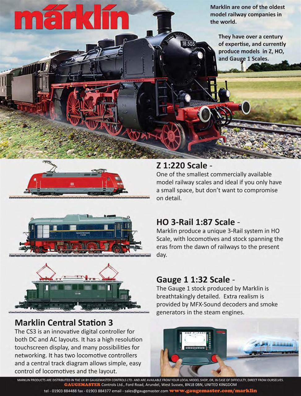 Continental Modeller Preview Pages