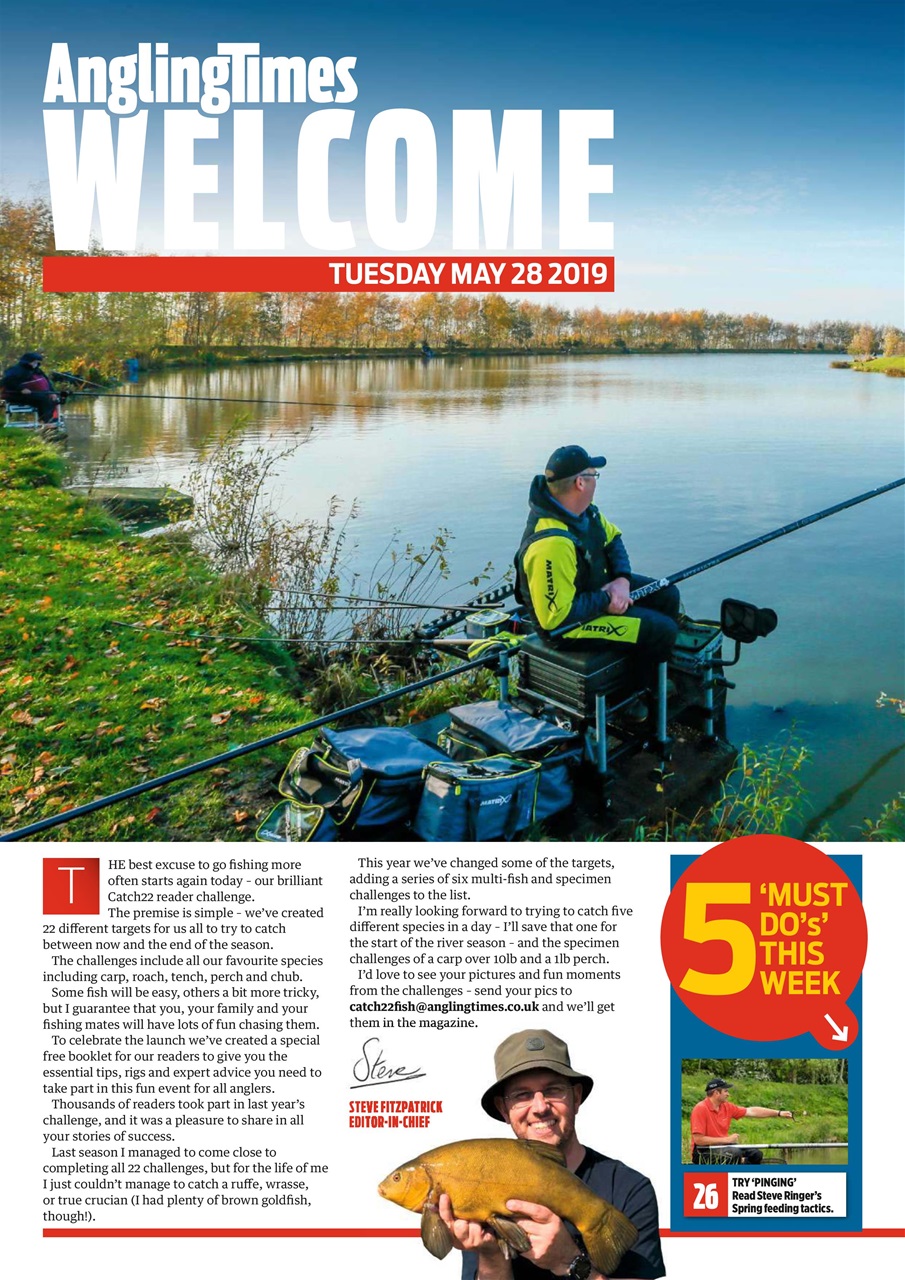 Angling Times Preview Pages