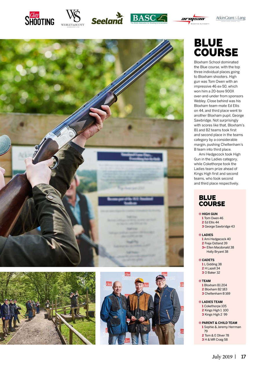 Clay Shooting Preview Pages