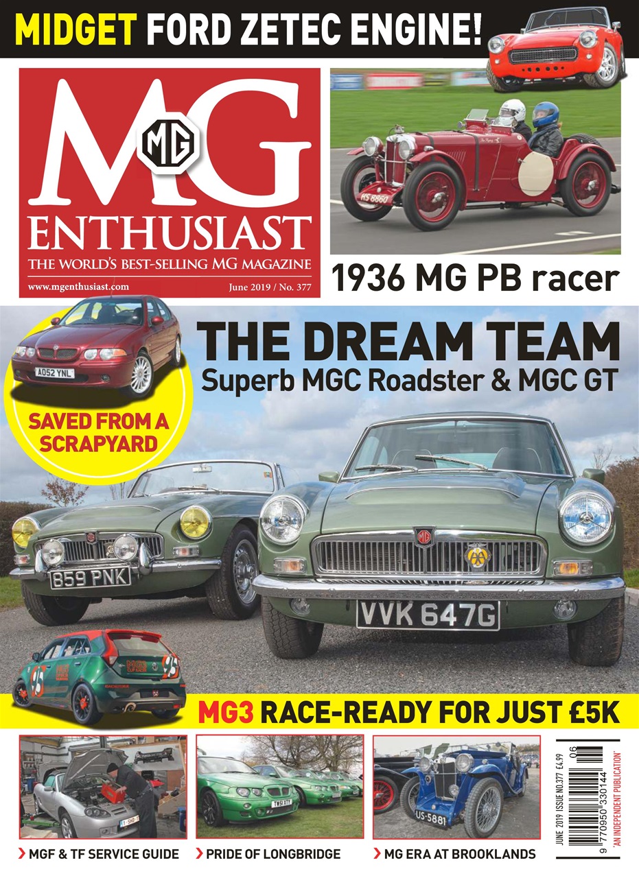 MG Enthusiast Preview Pages