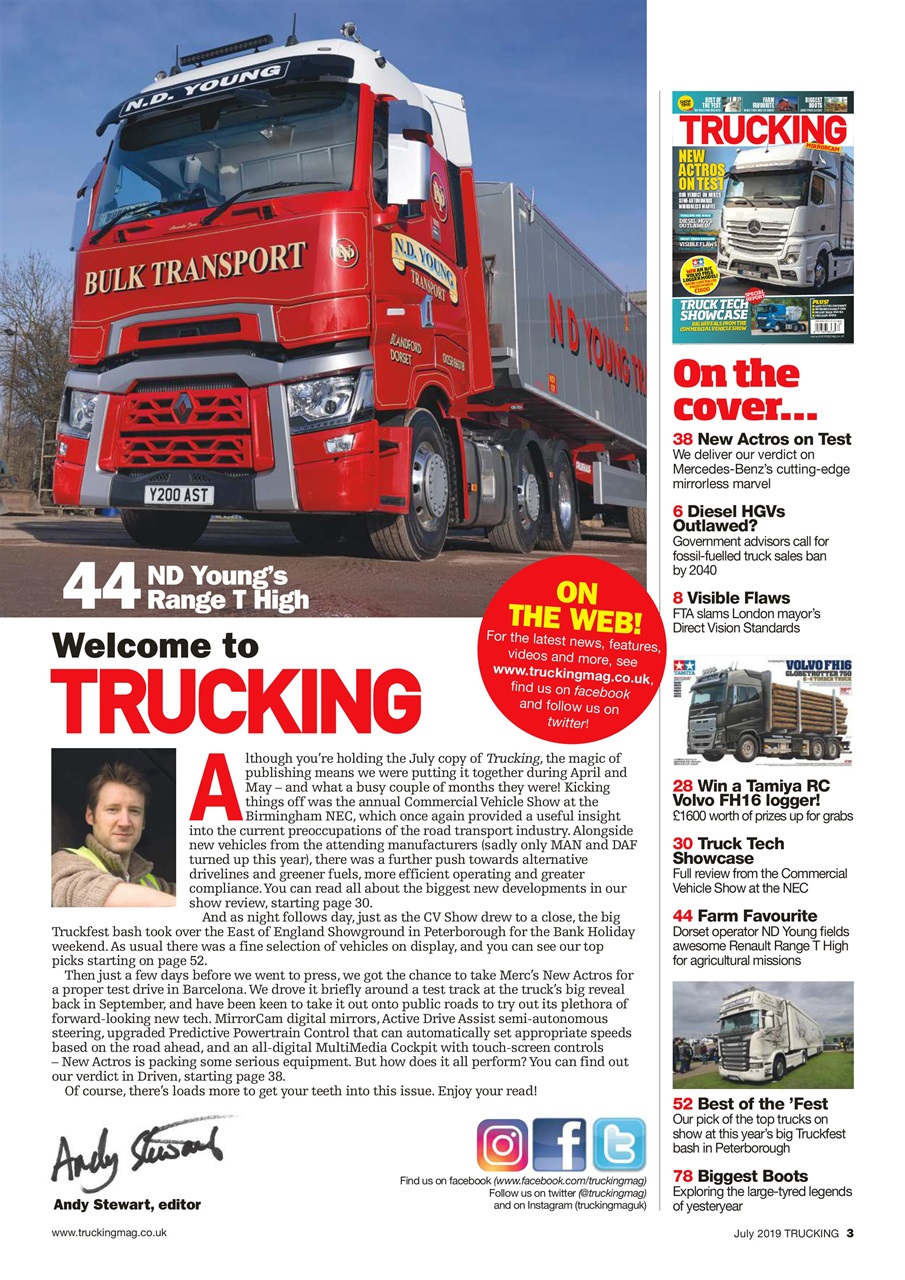 Trucking Magazine Preview Pages