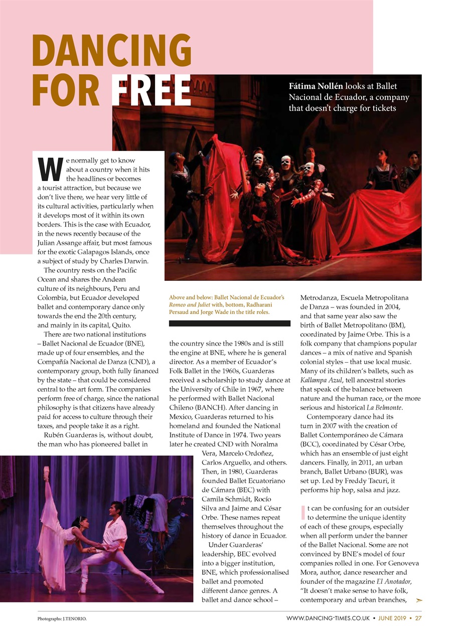 Dancing Times Preview Pages