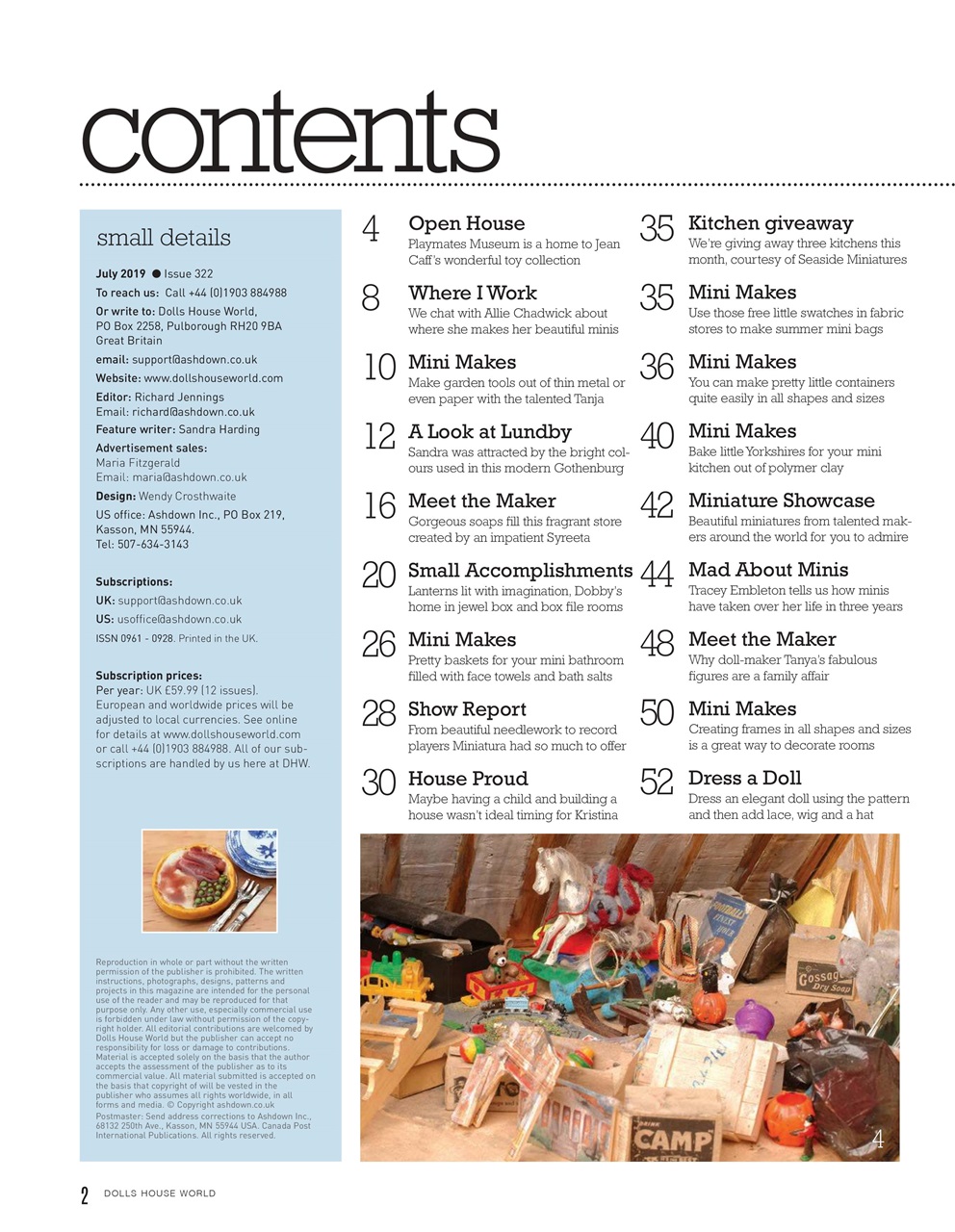 Dolls House World Preview Pages