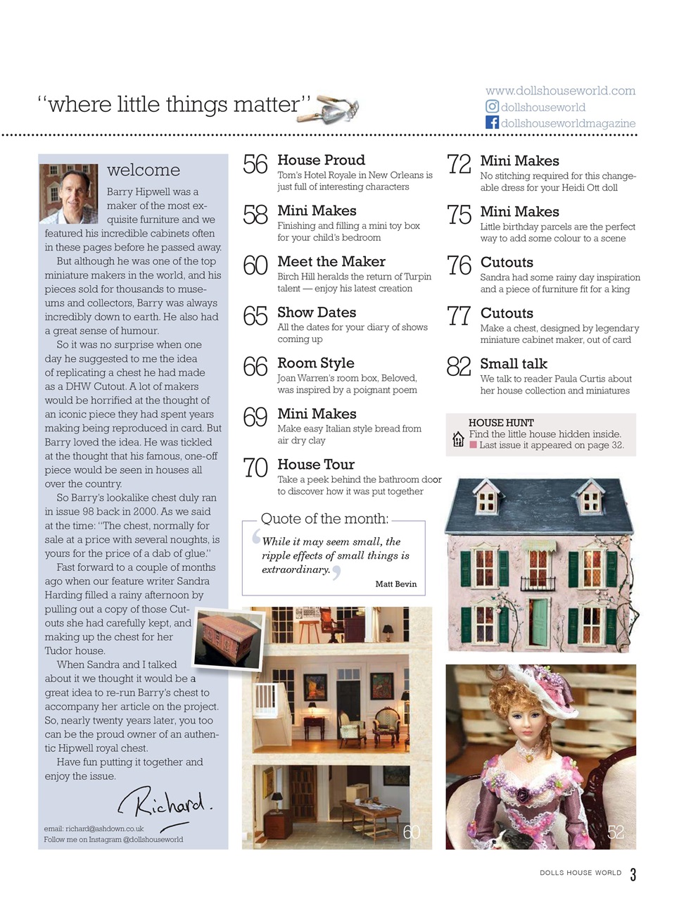 Dolls House World Preview Pages