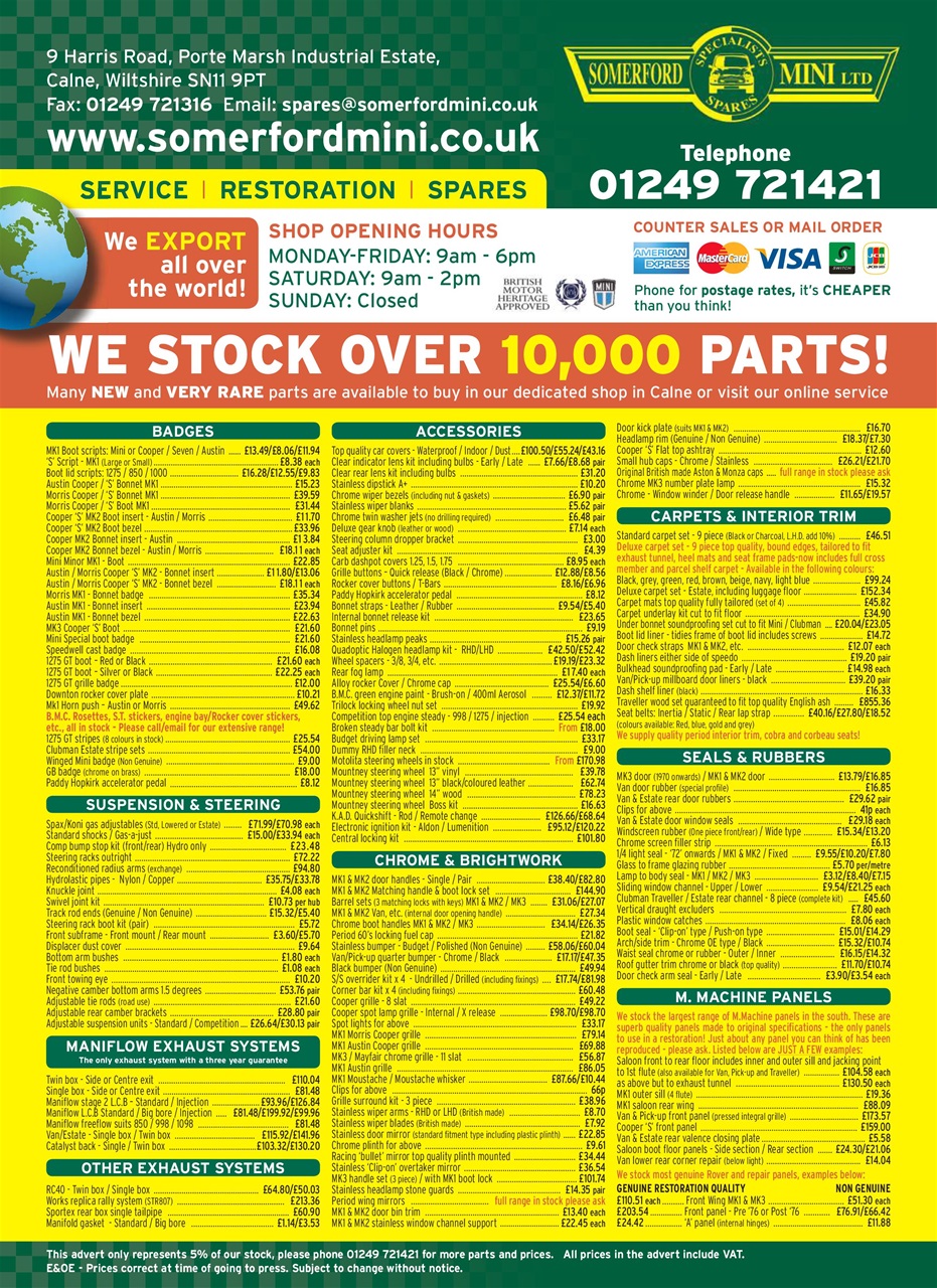 Mini Magazine Preview Pages