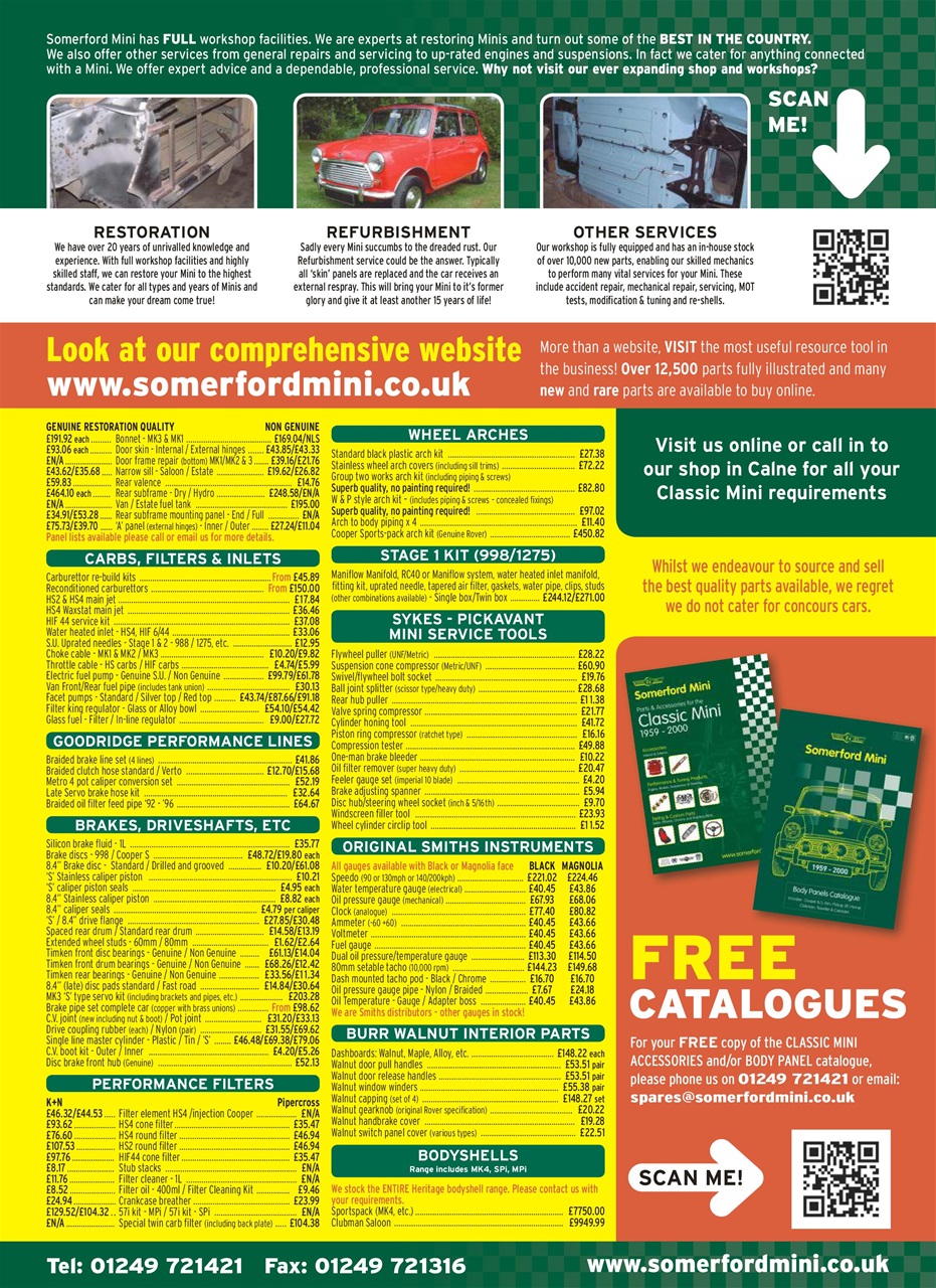 Mini Magazine Preview Pages