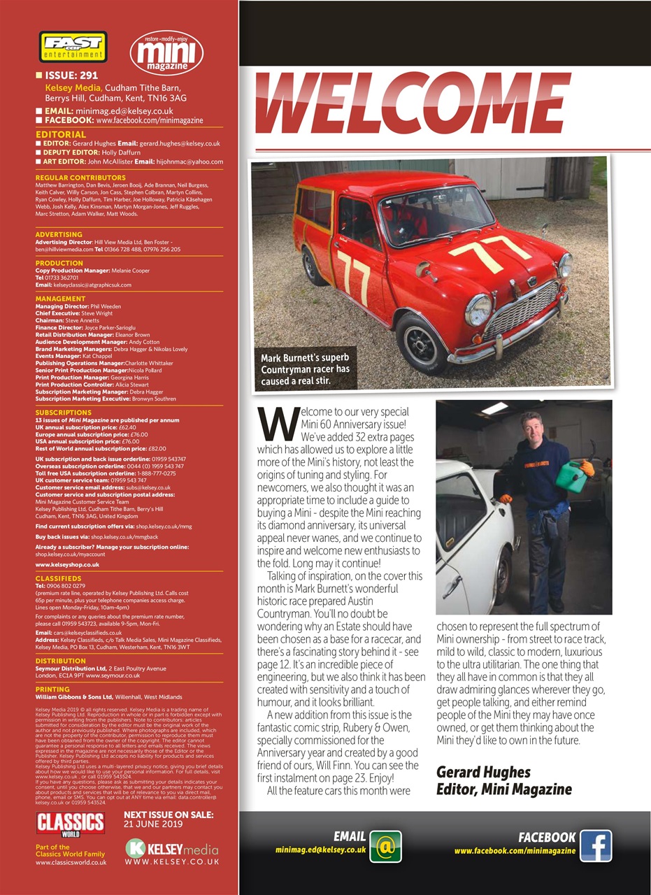 Mini Magazine Preview Pages