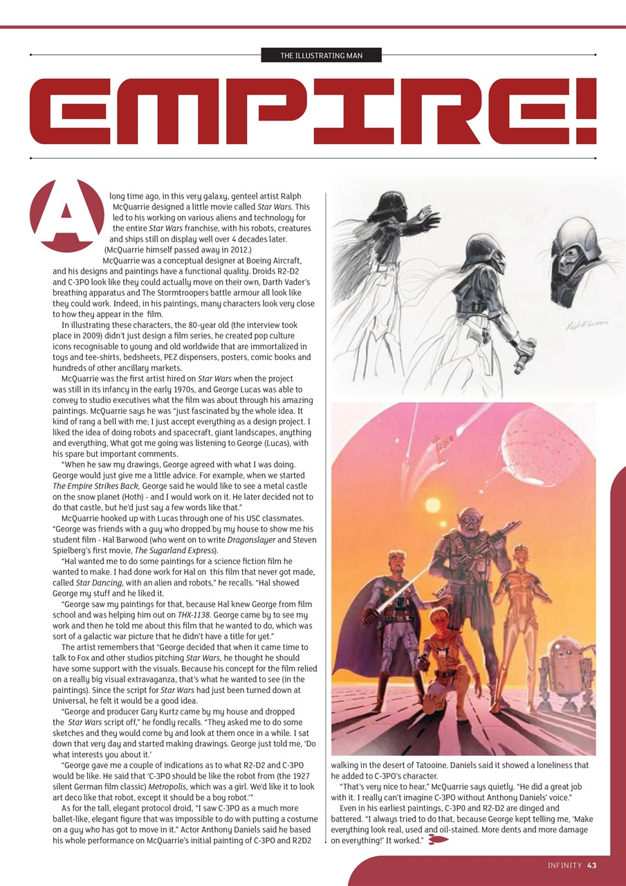 Infinity Magazine Preview Pages