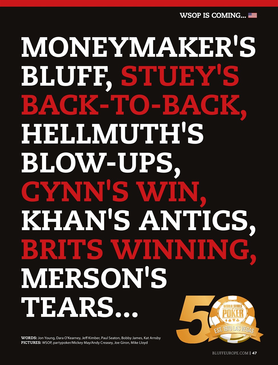 Bluff Europe Preview Pages