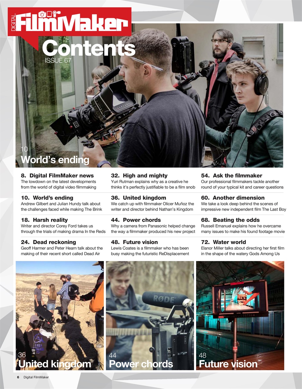 Digital FilmMaker Preview Pages